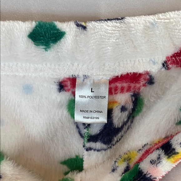 Cozy Penguin Print Pajama Pants - Picture 3 of 8